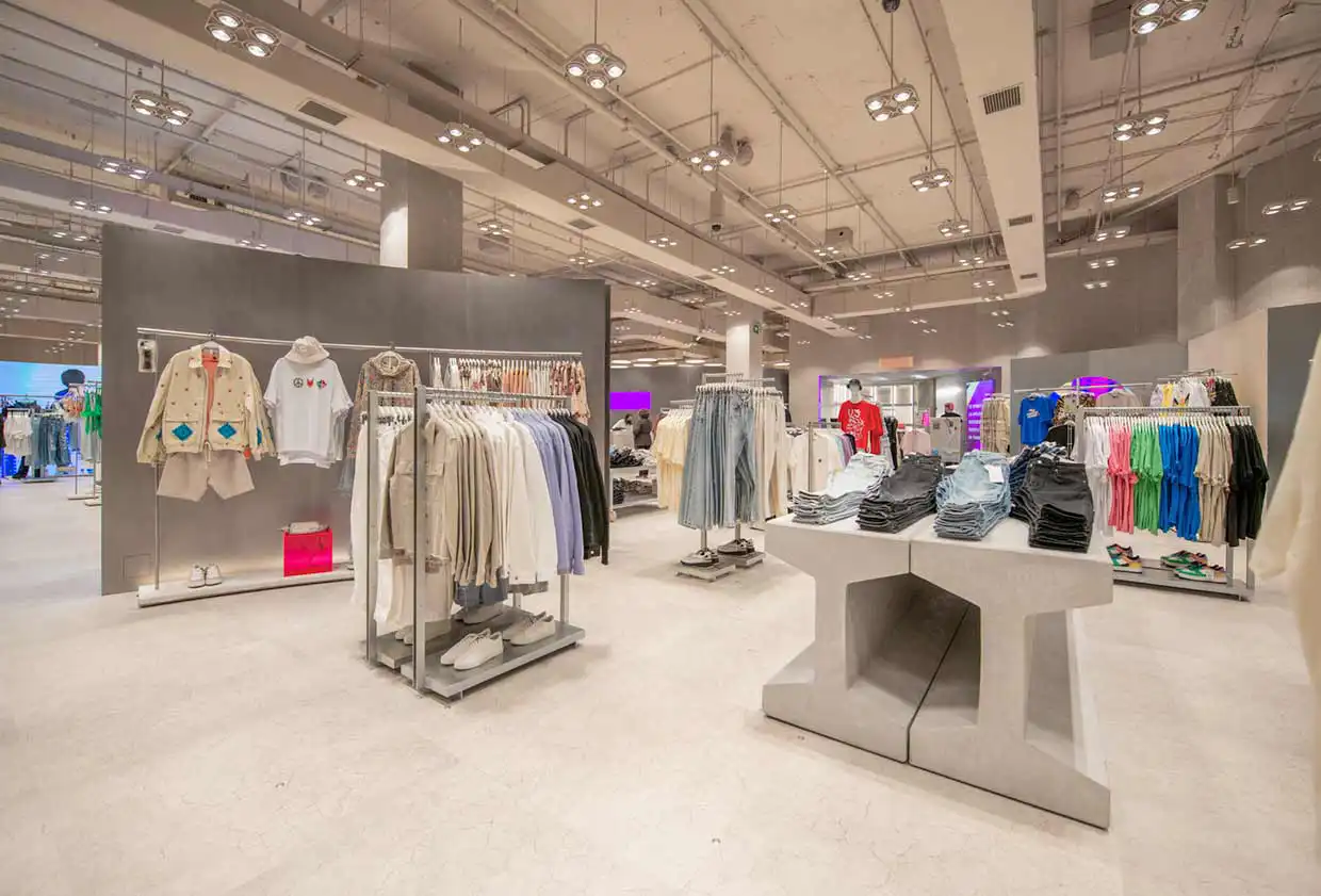 Proyectos de iluminación Retail