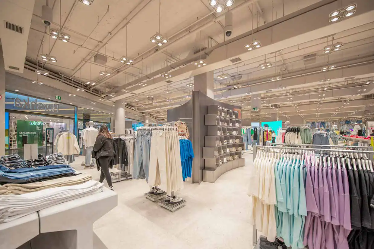 Proyectos de iluminación Retail