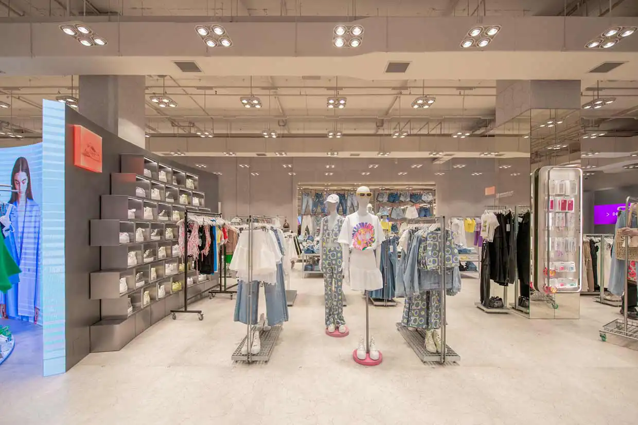 Proyectos de iluminación Retail