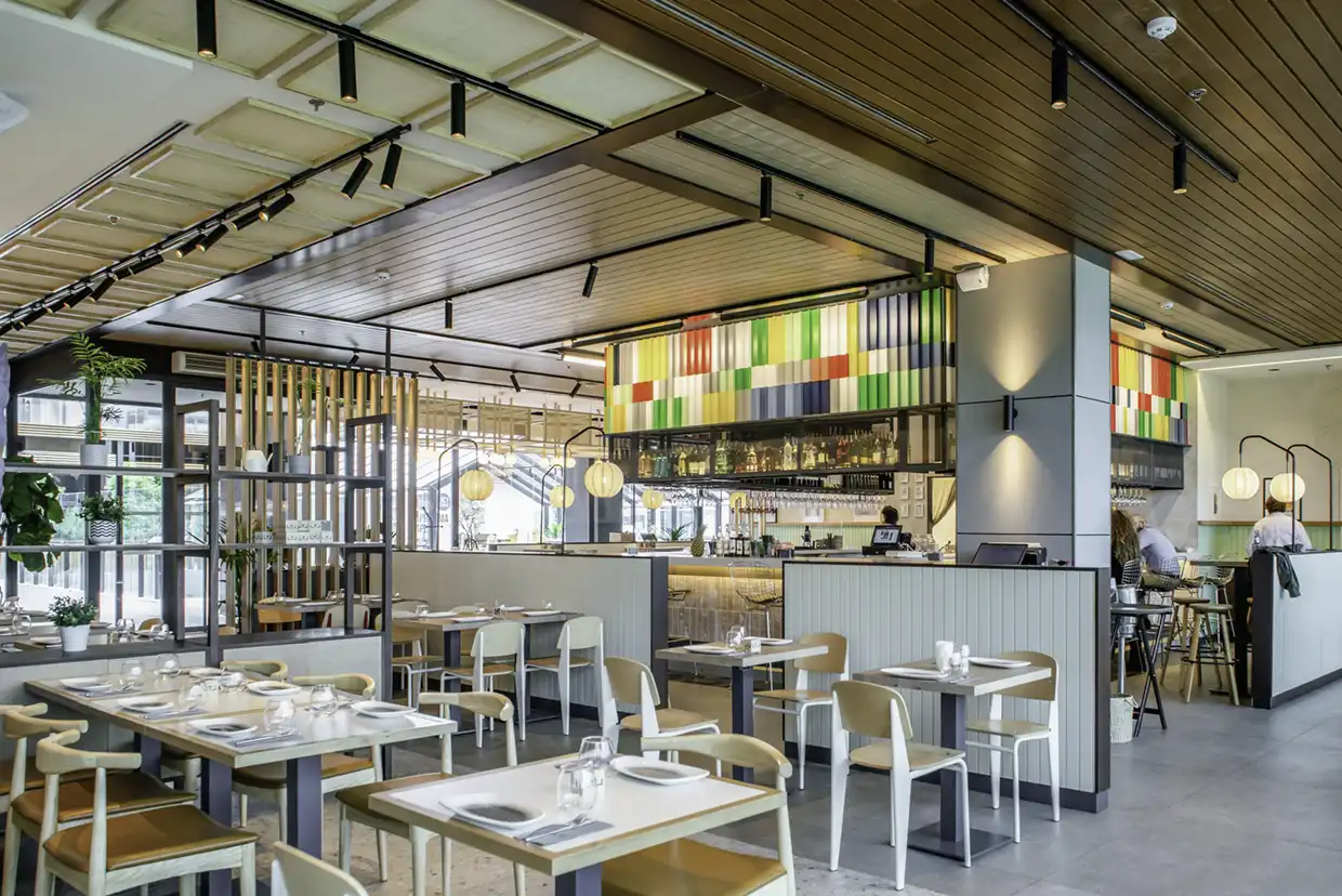 Proyectos de iluminación Restaurantes ilumisa