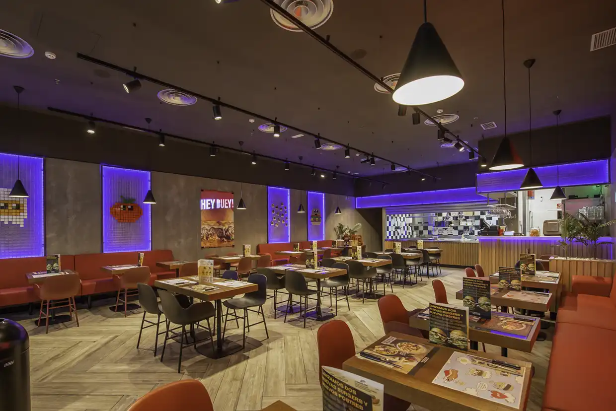 Proyectos de iluminación Restaurantes ilumisa