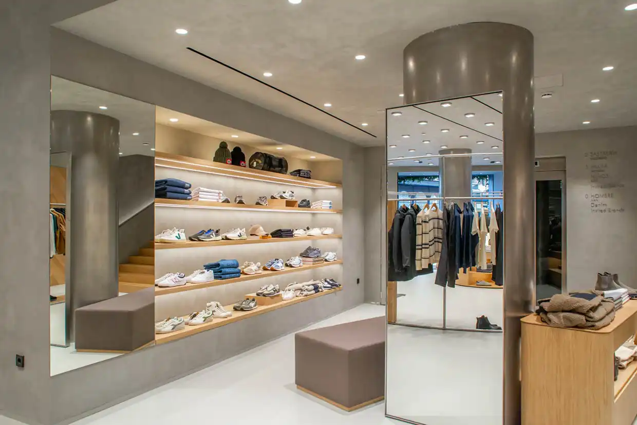 Proyectos de iluminación Retail