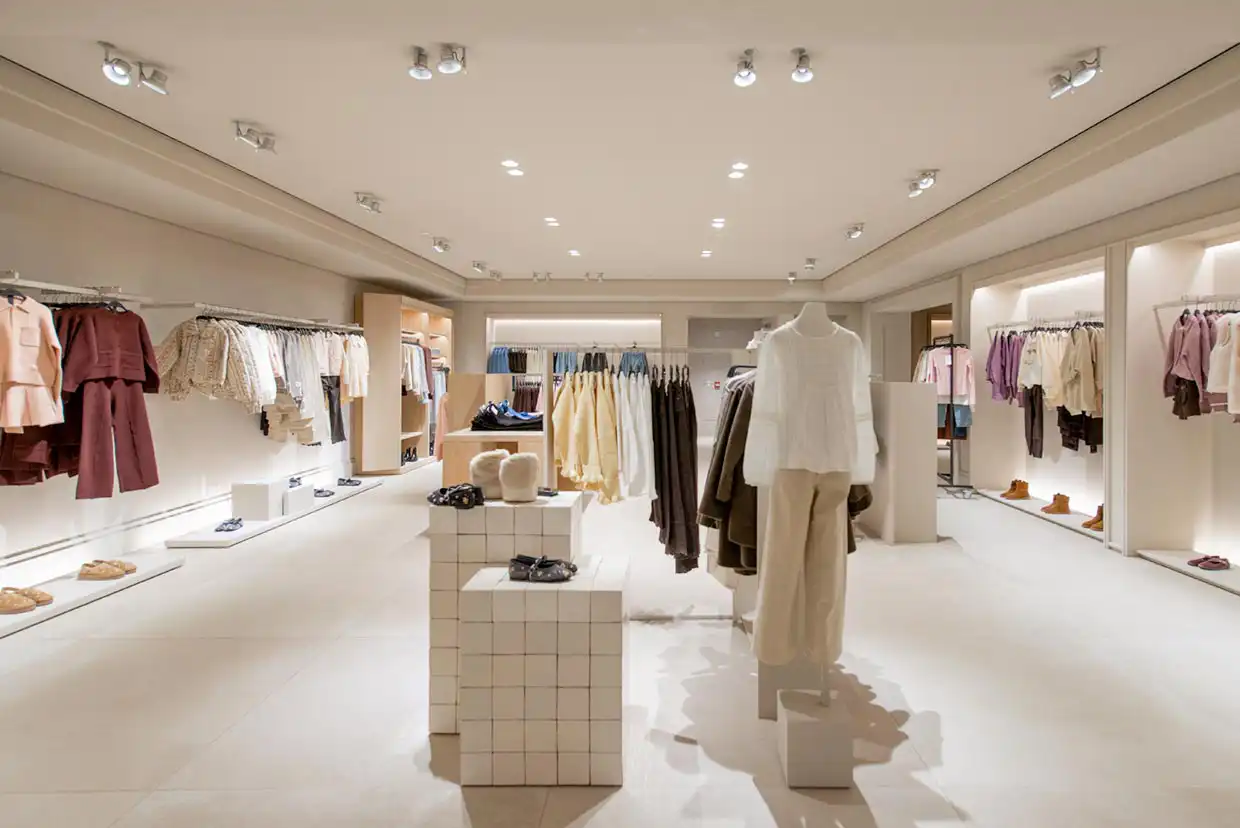 Proyectos de iluminación Retail