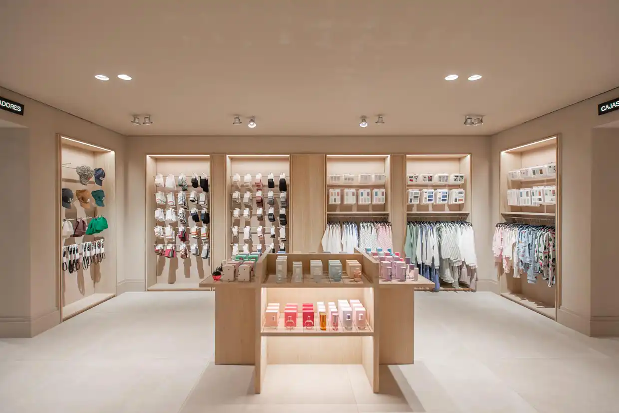 Proyectos de iluminación Retail