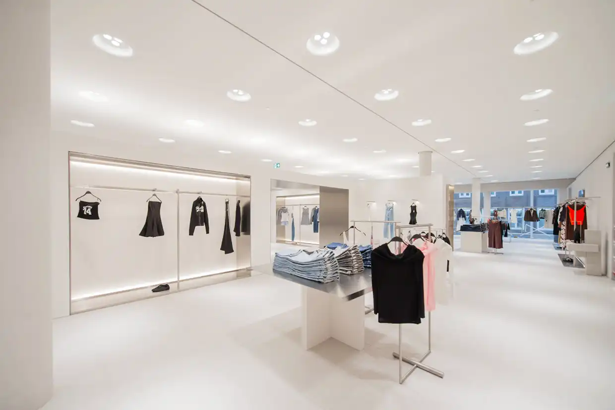 Proyectos de iluminación Retail