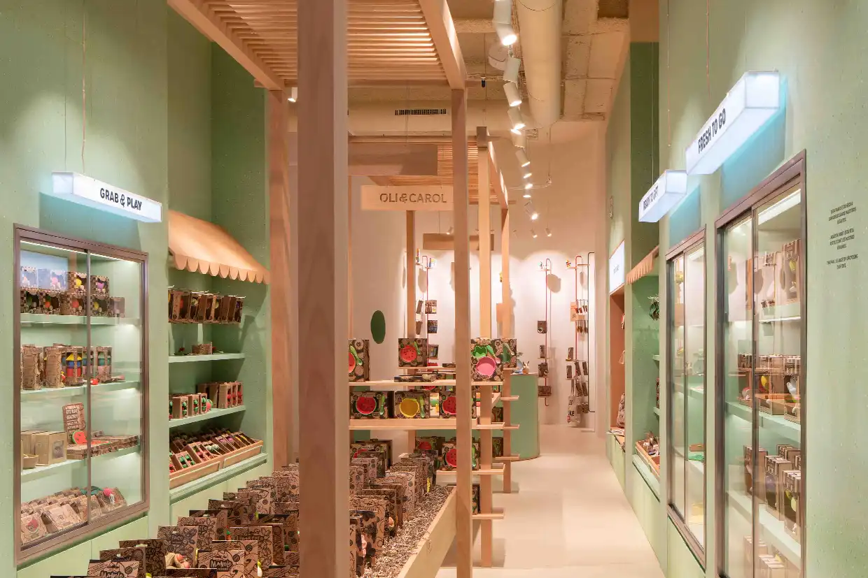 Proyectos de iluminación Retail