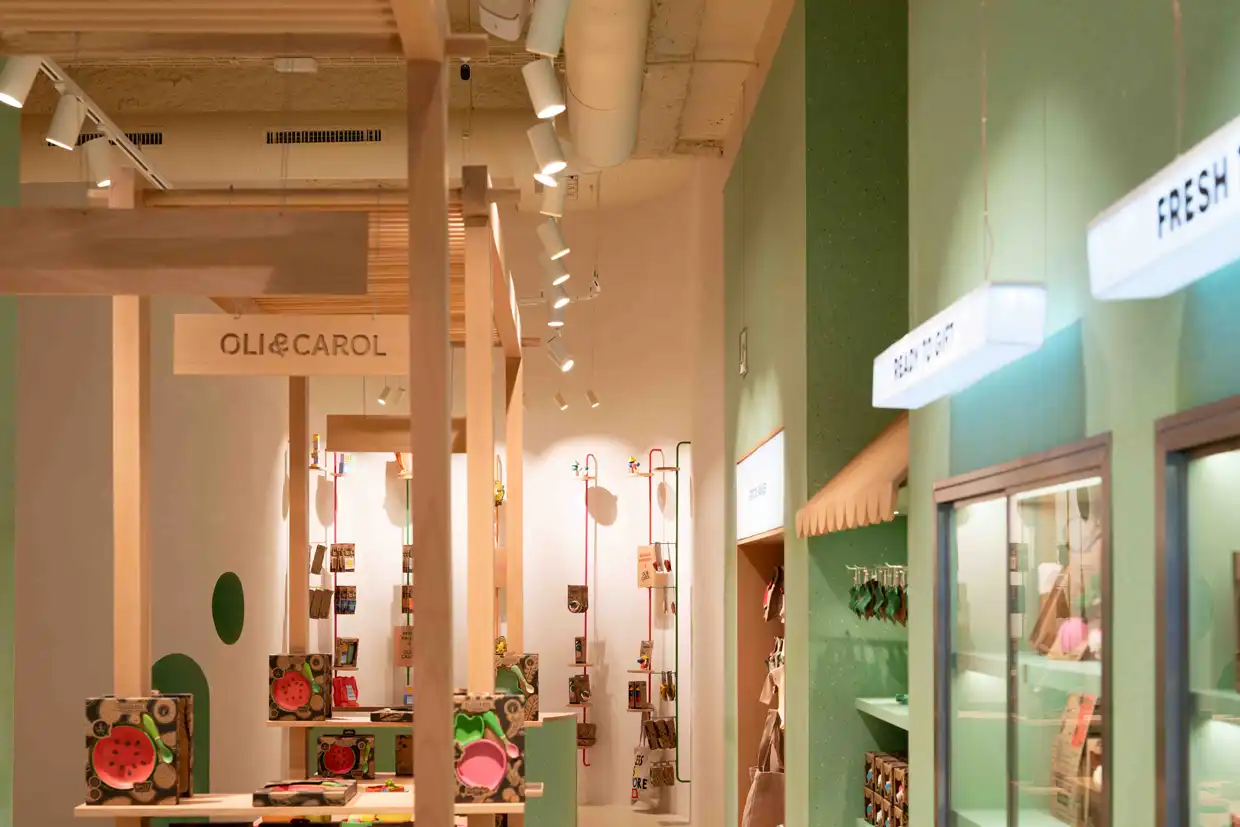 Proyectos de iluminación Retail